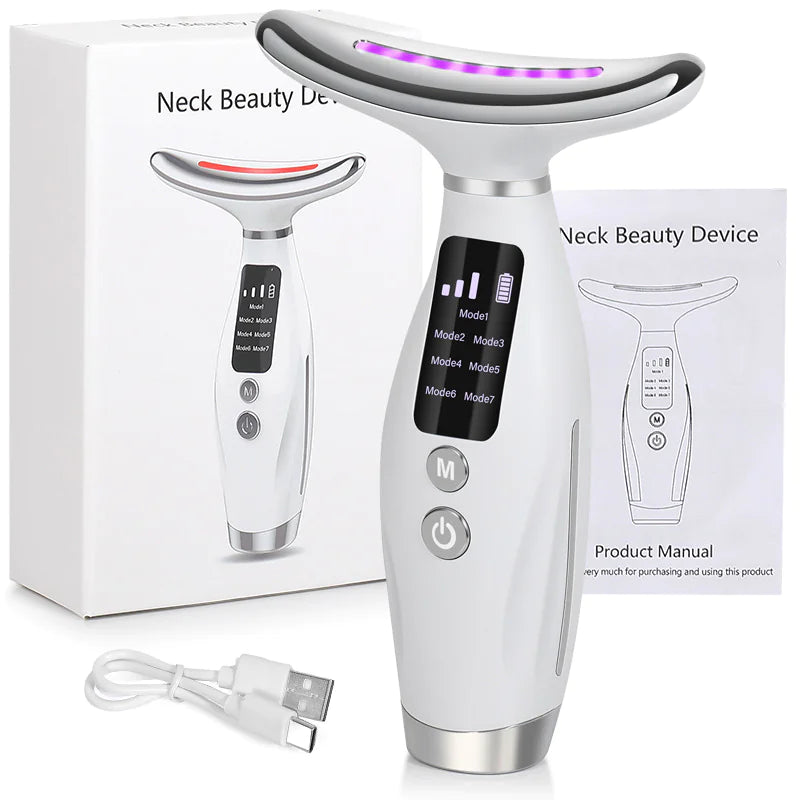 Face & Neck Light Massage Therapy Device