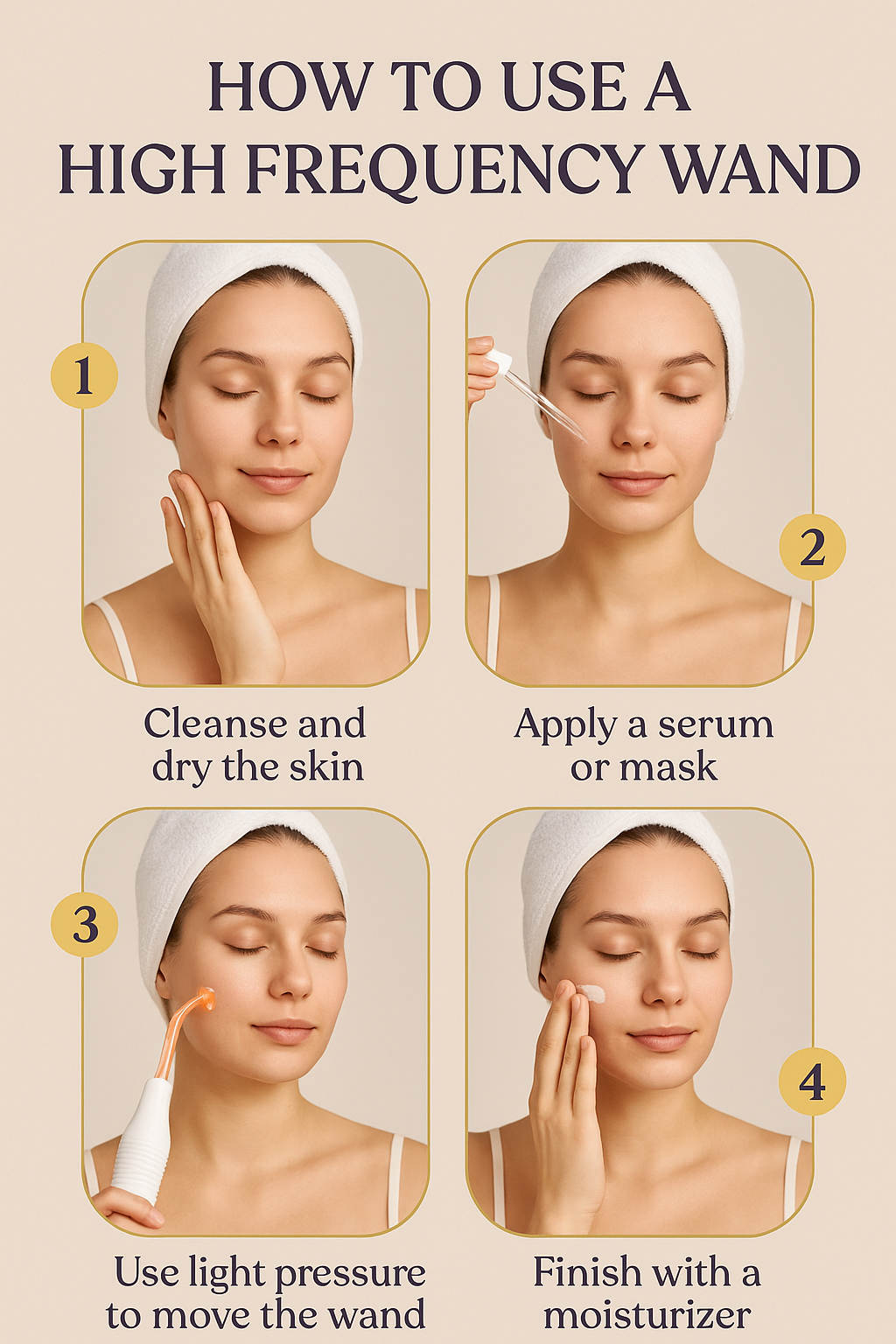 Pro High Frequency Electric Wand