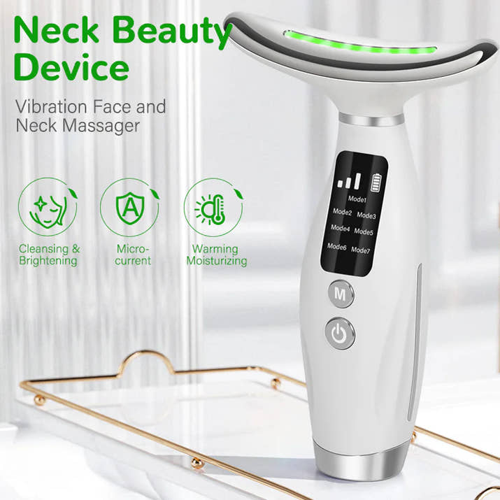 Face & Neck Light Massage Therapy Device
