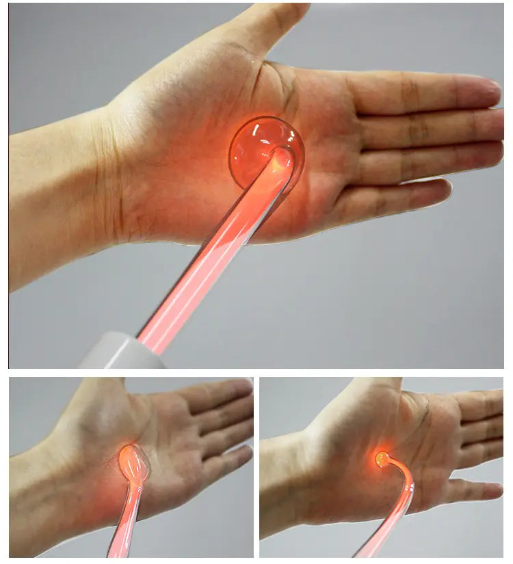 High-Frequency Electric Therapy Wand