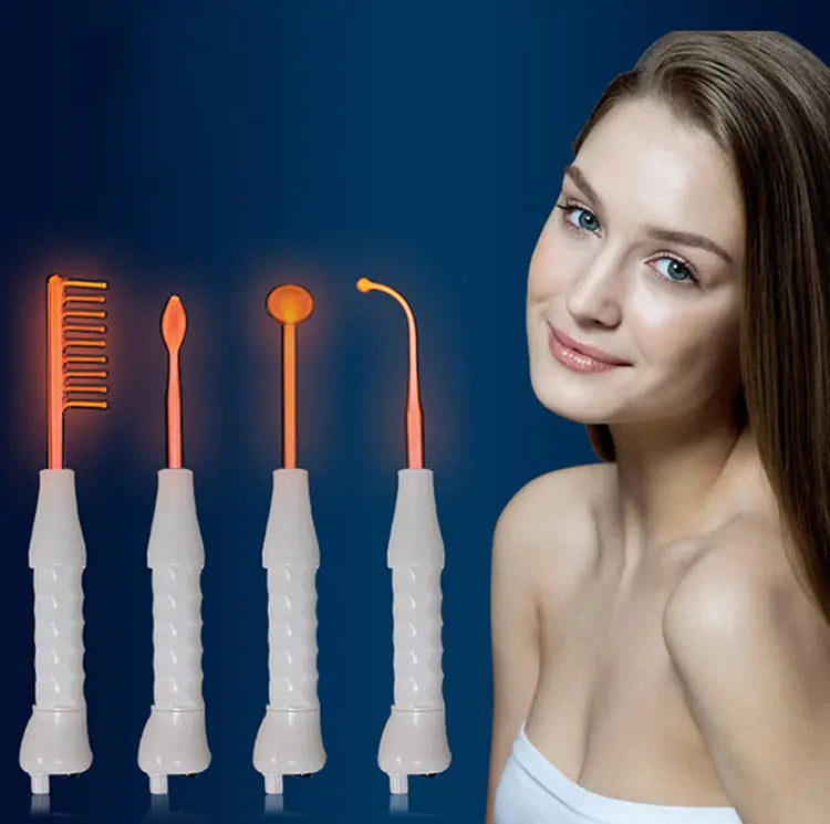High-Frequency Electric Therapy Wand